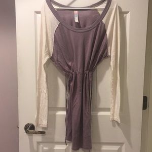 Free People Beach drawstring tunic/dress